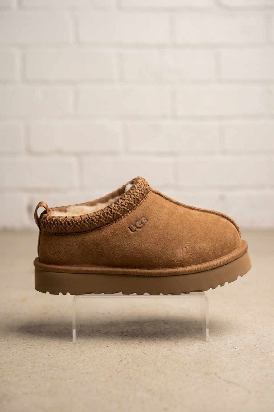 NEW UGG kid's tazz dazzle clogs in chestnut